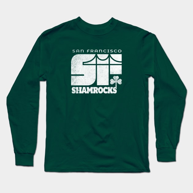 DEFUNCT - San Francisco Shamrocks Hockey Long Sleeve T-Shirt by LocalZonly